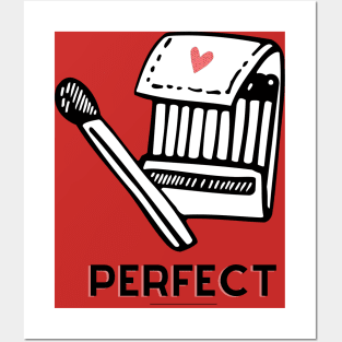 Perfect match Posters and Art